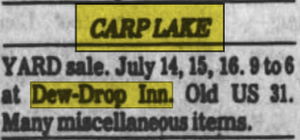 Dew Drop Inn - Jul 10 1980 Ad (newer photo)